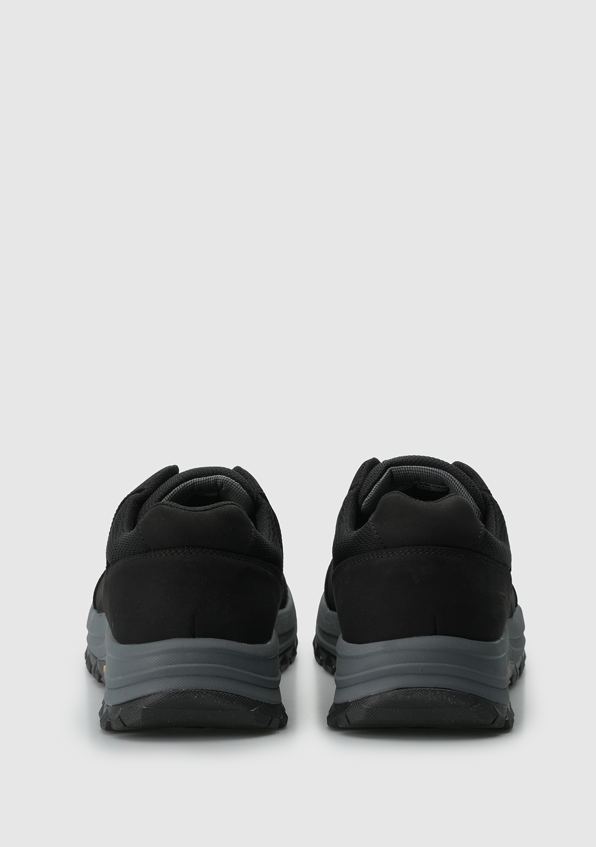 Siyah Deri Erkek Outdoor Ayakkabı - Görsel 5