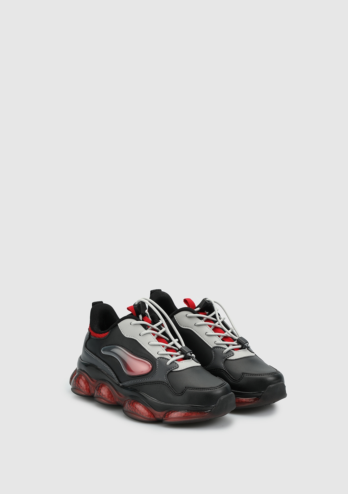 Siyah Erkek Çocuk Sneaker - Görsel 3