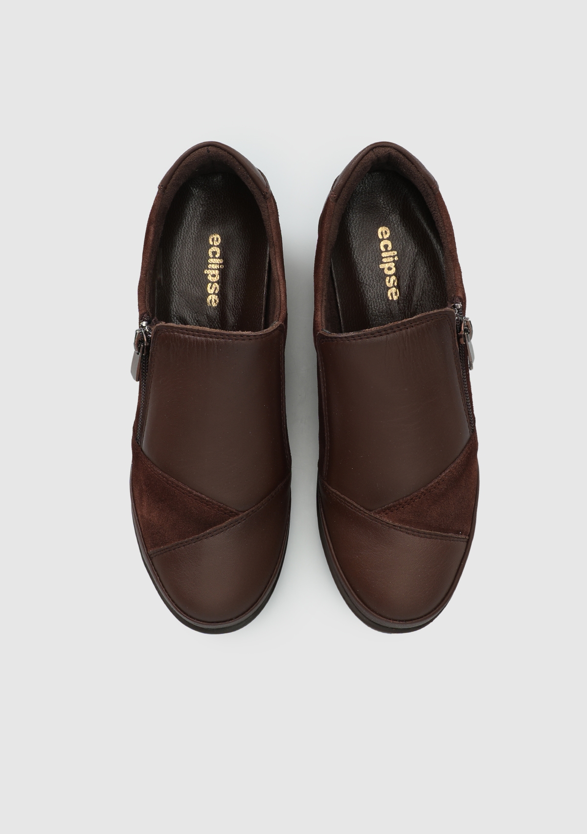 Kahve Deri Kadın Ayakkabı - Görsel 6