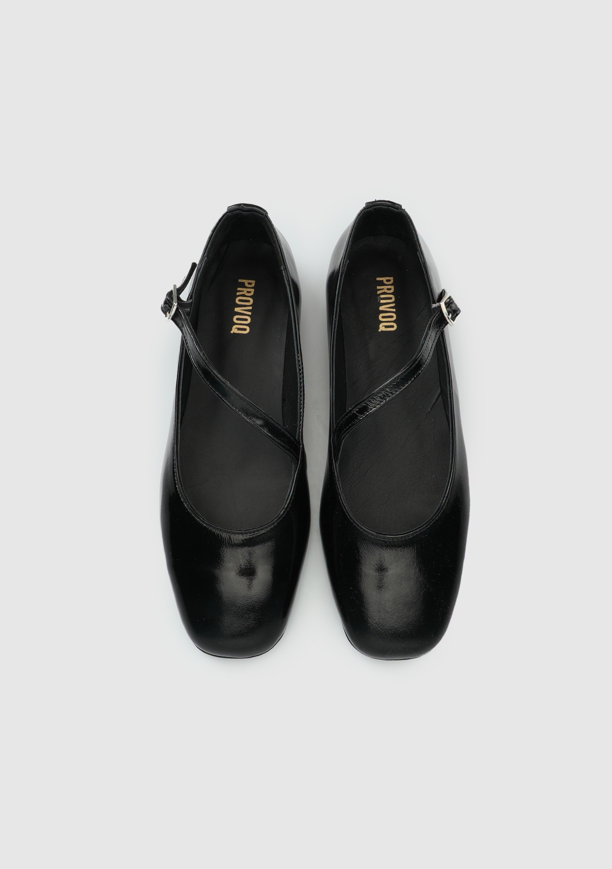 Siyah Deri Kadın Ayakkabı - Görsel 6