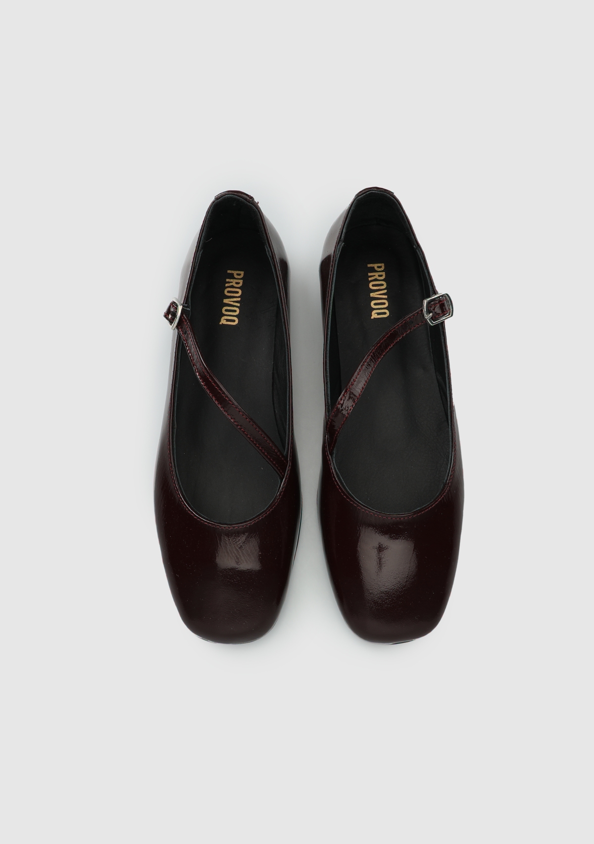 Bordo Deri Kadın Ayakkabı - Görsel 6