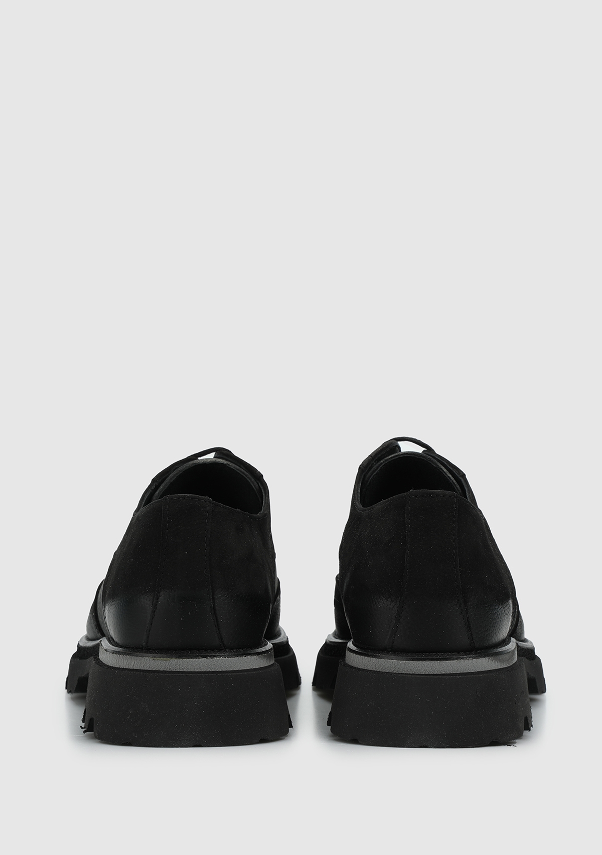 Siyah Deri Erkek Ayakkabı - Görsel 5