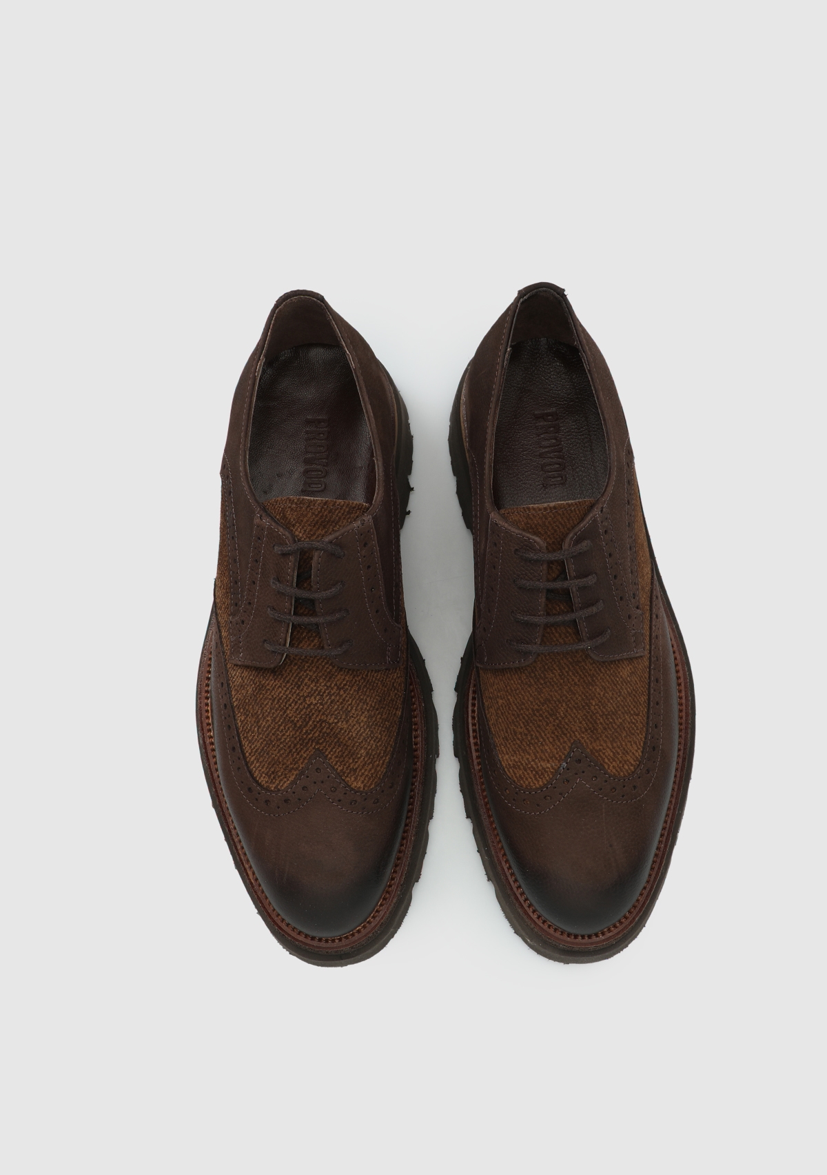 Kahve Deri Erkek Ayakkabı - Görsel 6