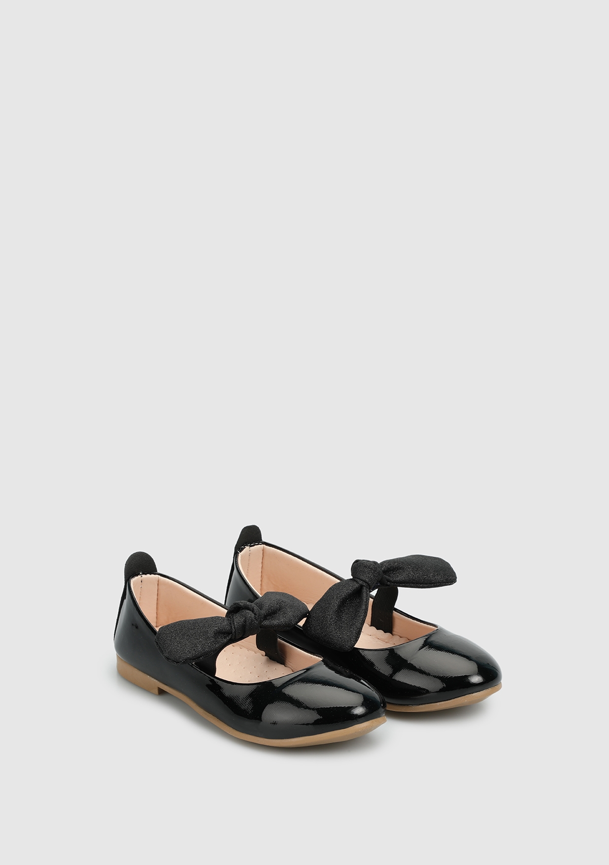 Siyah Kız Çocuk Ayakkabı - Görsel 3