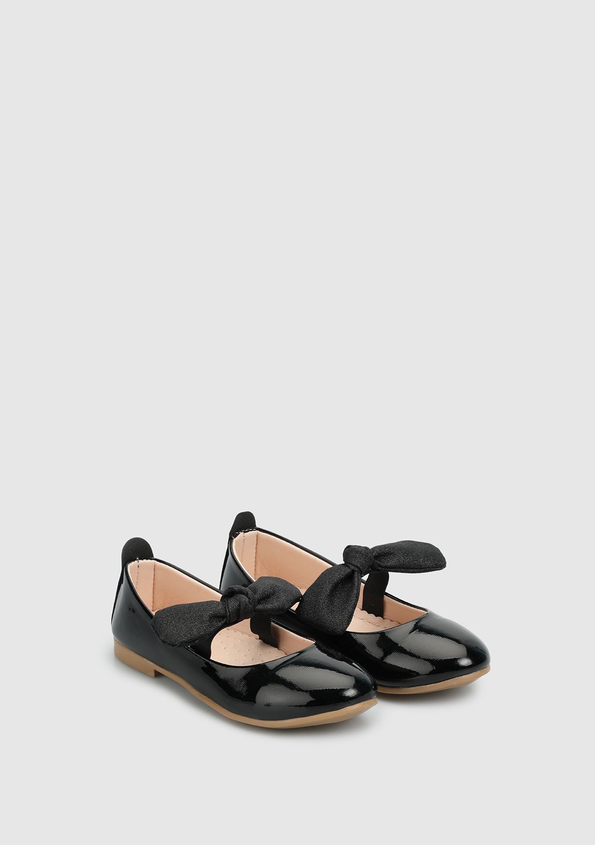 Siyah Kız Çocuk Ayakkabı - Görsel 3