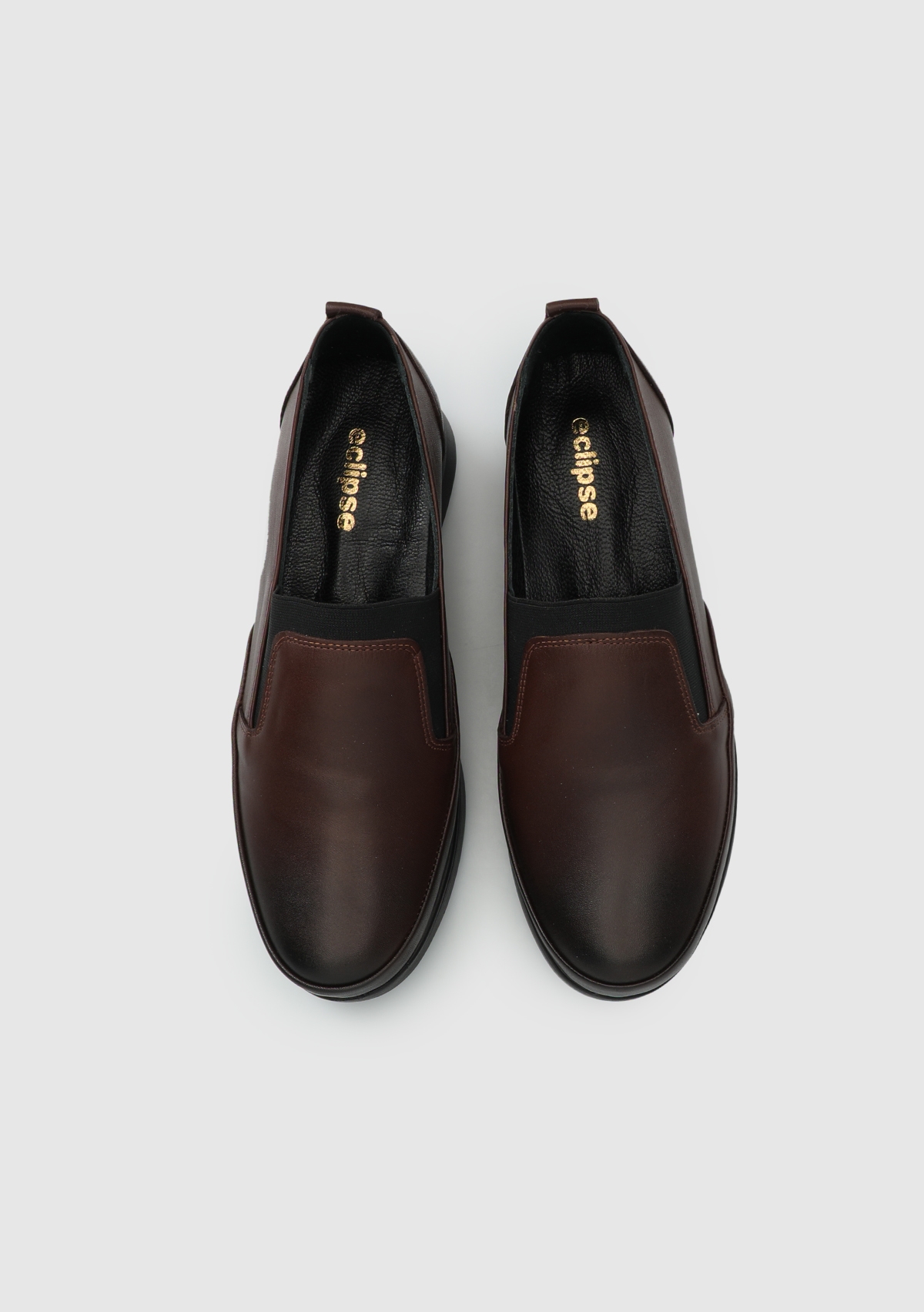 Kahve Deri Kadın Ayakkabı - Görsel 6