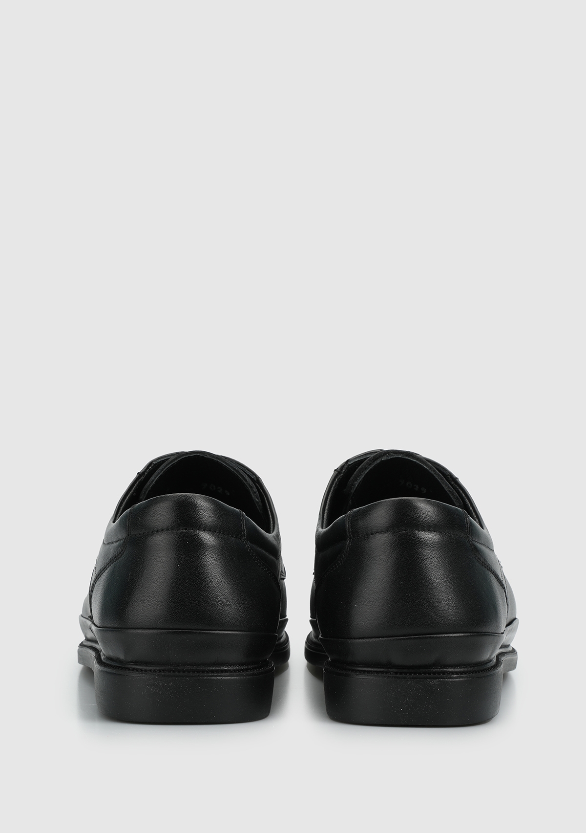 Siyah Deri Erkek Ayakkabı - Görsel 5