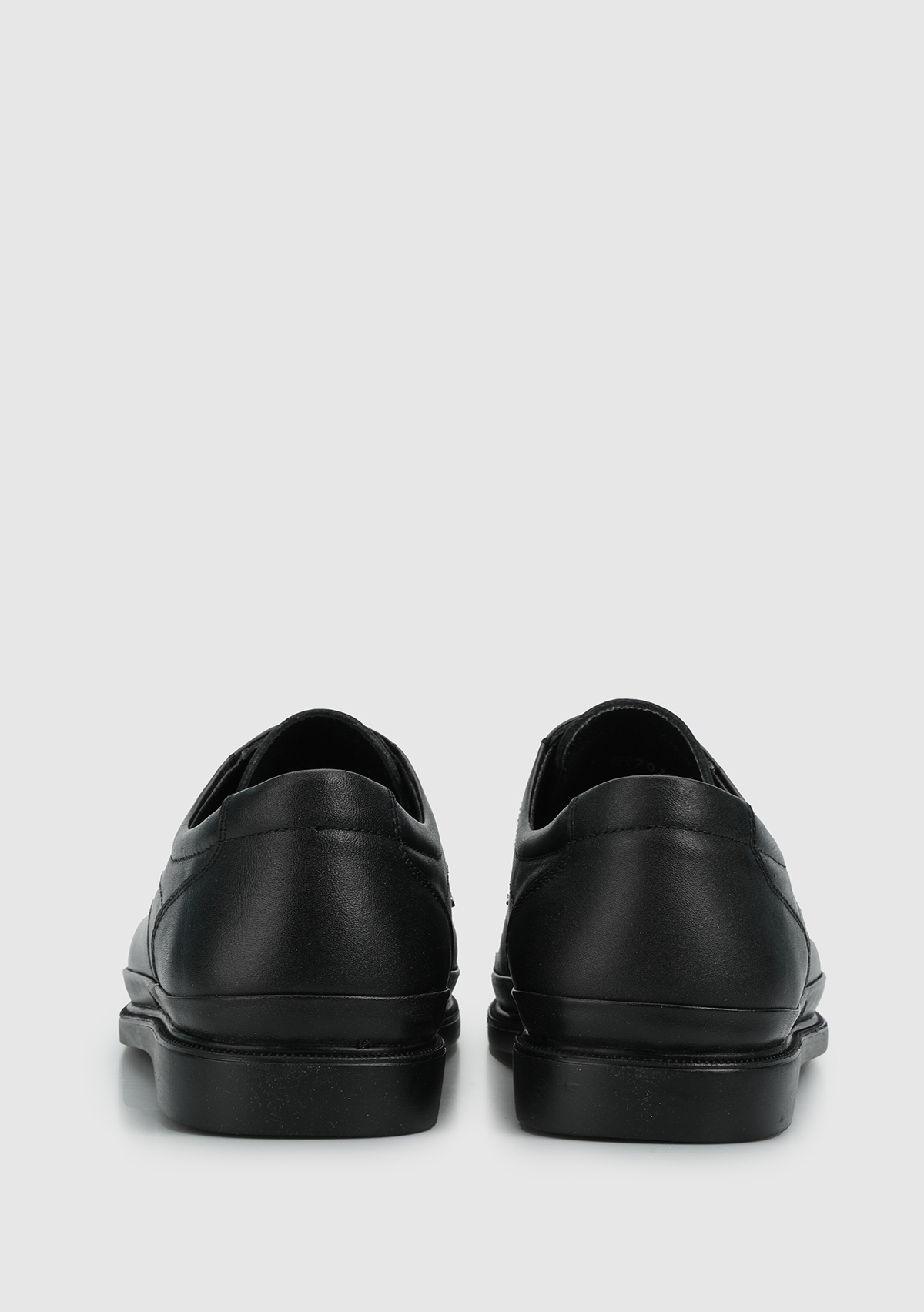 Siyah Deri Erkek Ayakkabı - Görsel 5