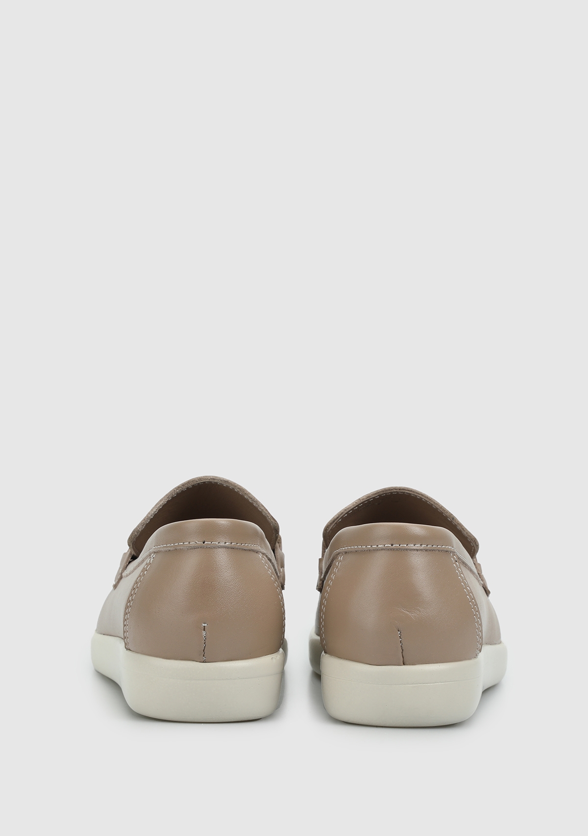 Vizon Deri Kadın Ayakkabı - Görsel 5