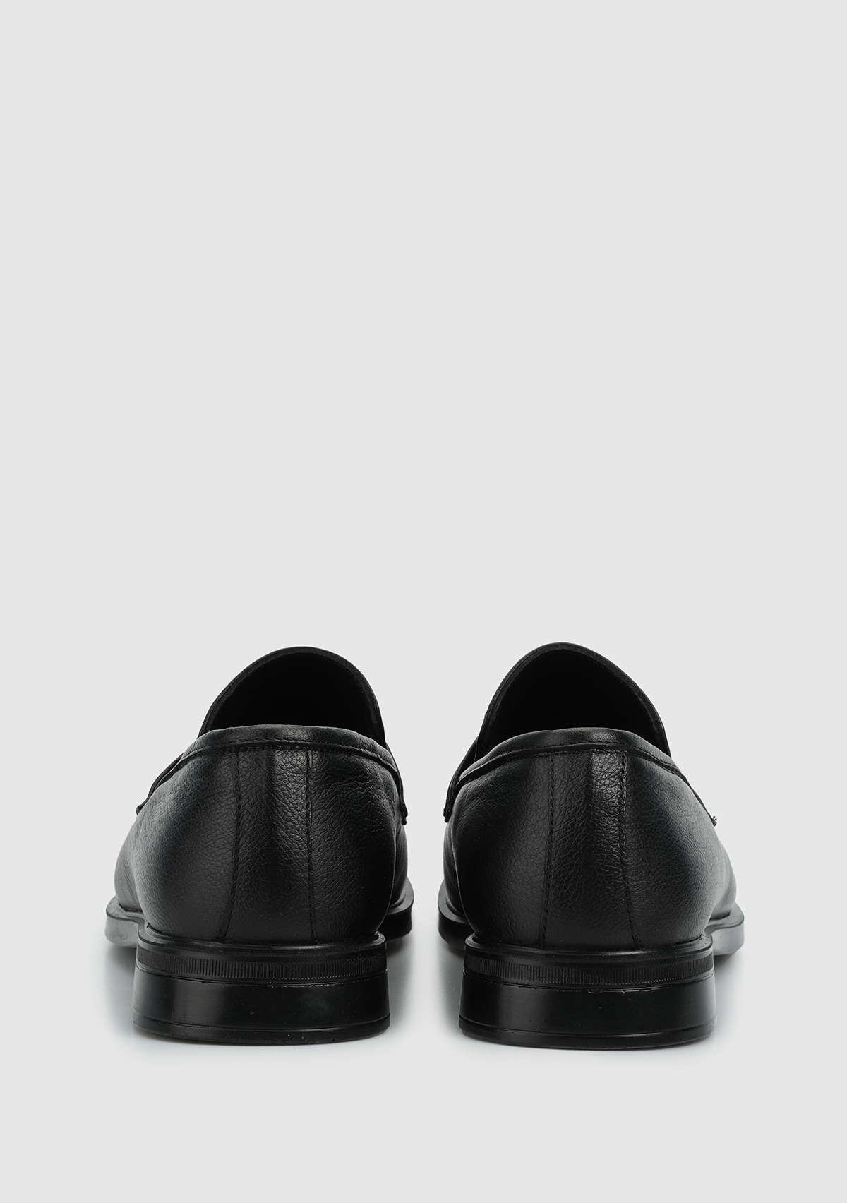 Siyah Deri Erkek Ayakkabı - Görsel 5