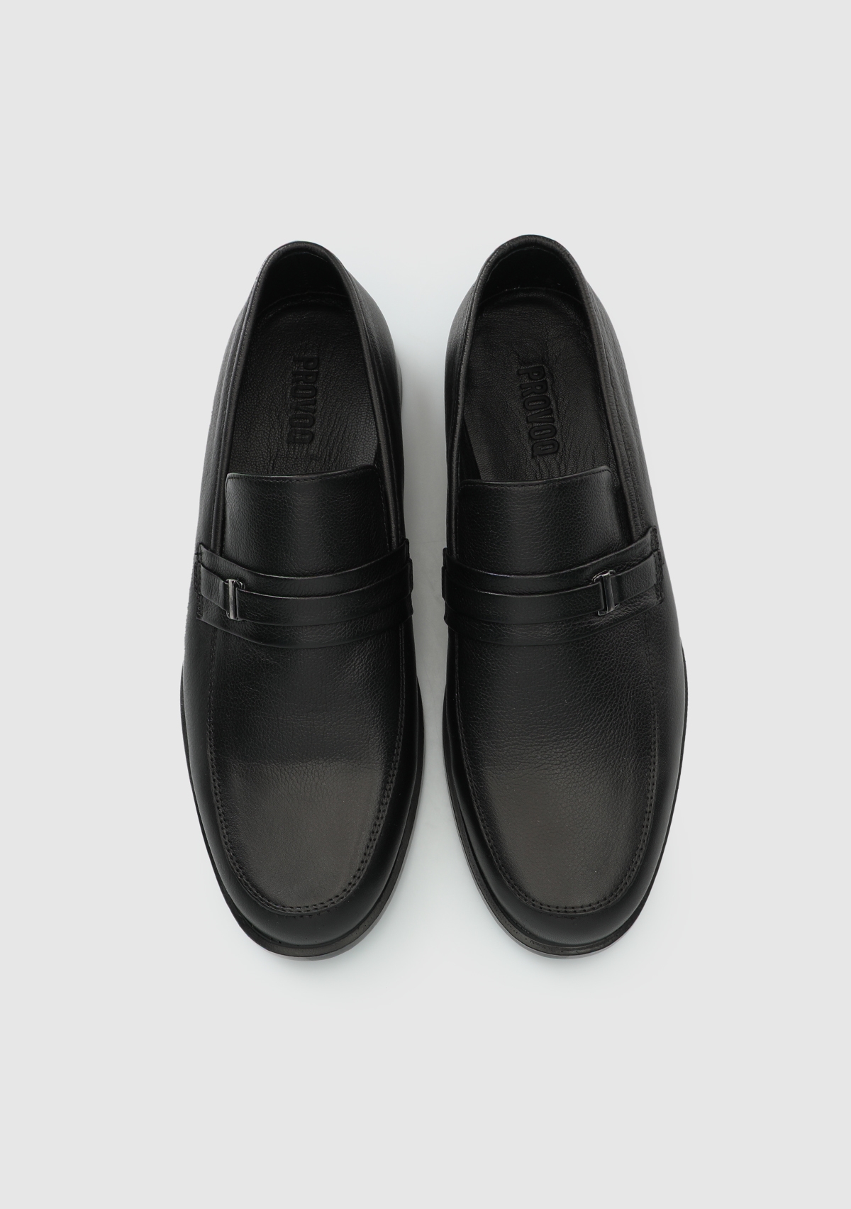 Siyah Deri Erkek Ayakkabı - Görsel 6