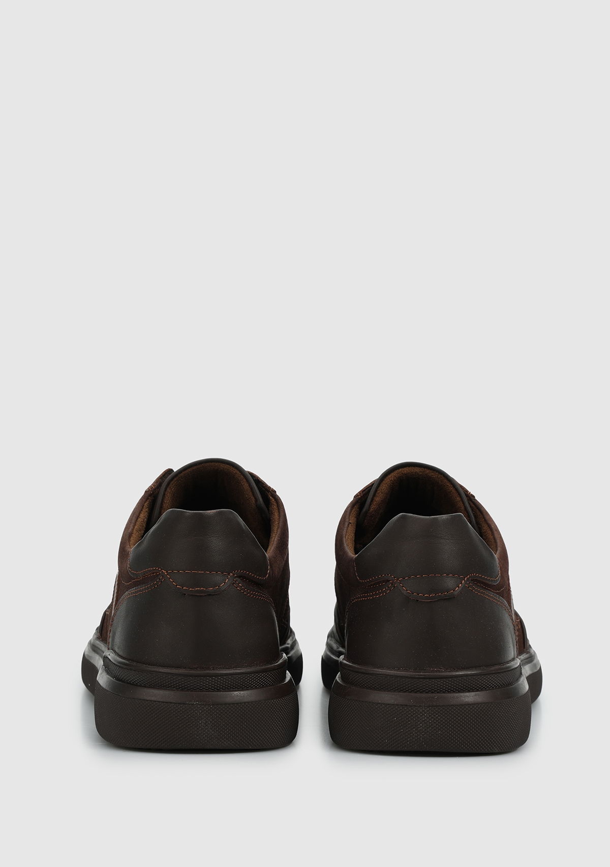 Kahve Deri Erkek Ayakkabı - Görsel 5