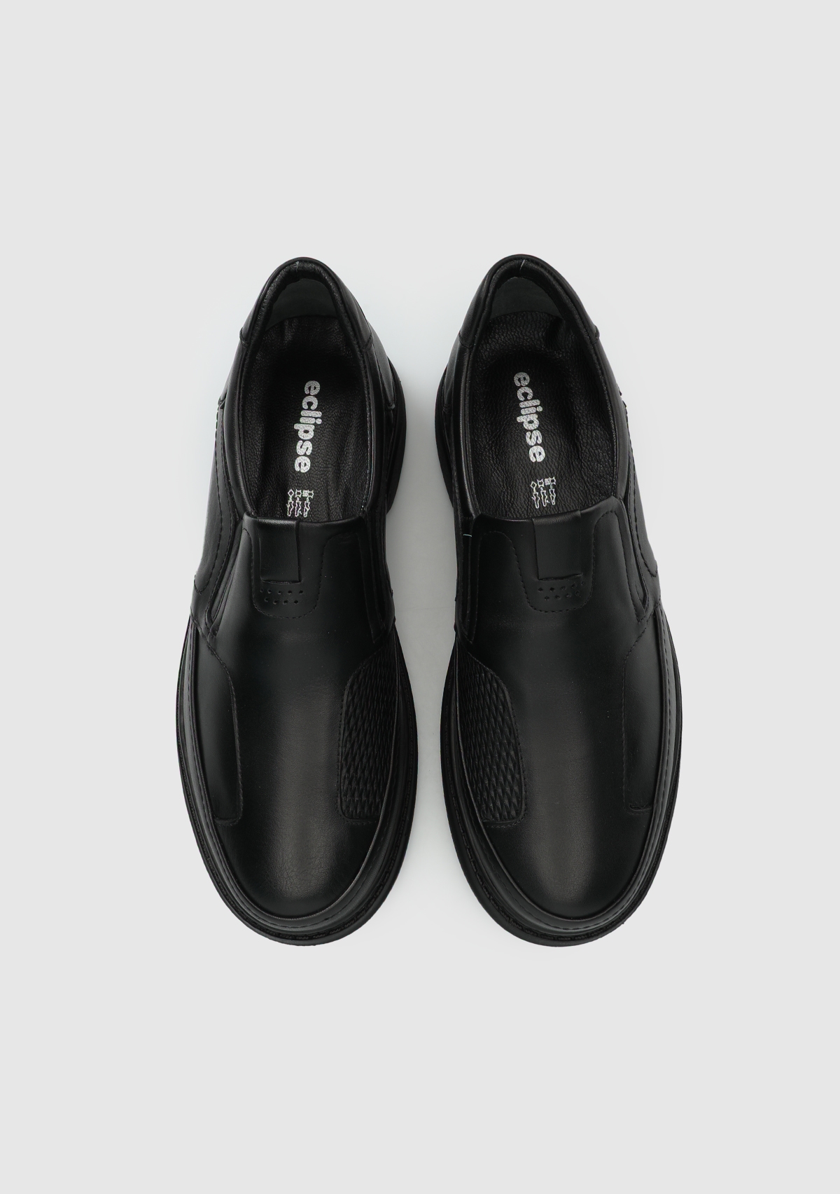 Siyah Deri Erkek Ayakkabı - Görsel 6