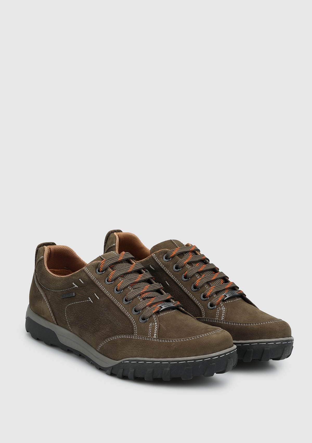 Gri Deri Erkek Outdoor Ayakkabı - Görsel 3