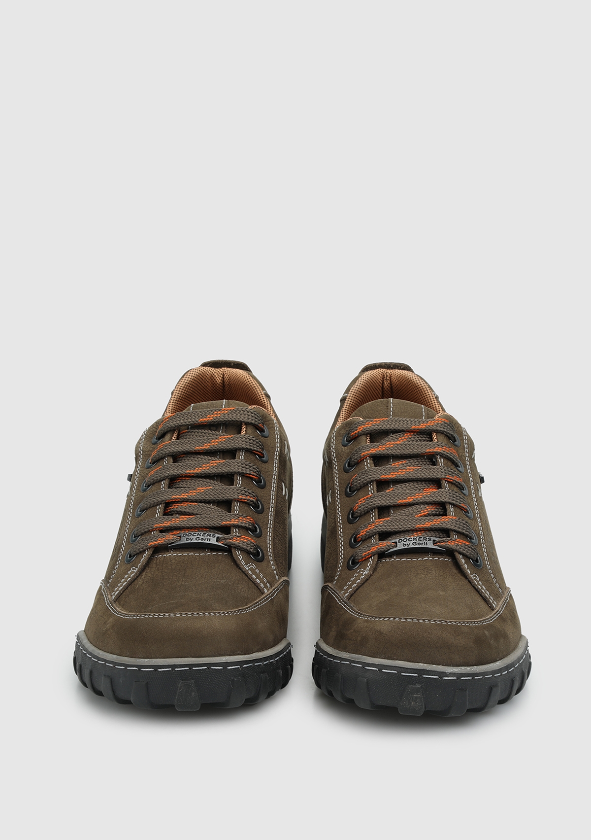 Gri Deri Erkek Outdoor Ayakkabı - Görsel 4