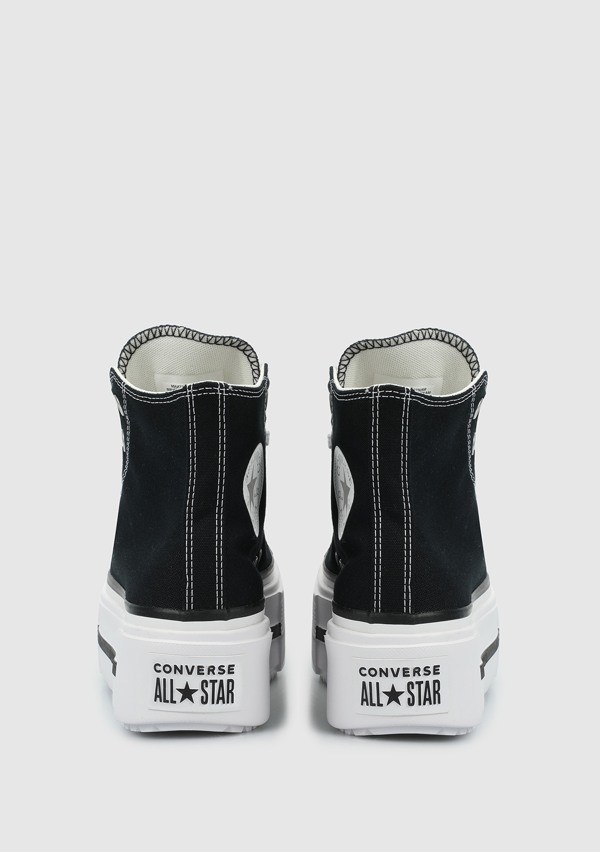 Chuck Taylor All Star Lıft Double Stack Siyah Kadın Sneaker A12975C - Görsel 5