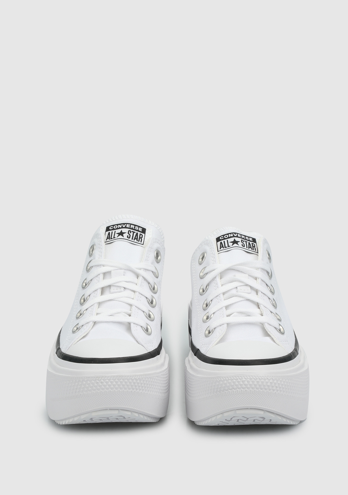 Chuck Taylor All Star Lıft Double Stack Platform Beyaz Kadın Sneaker A15491C - Görsel 4