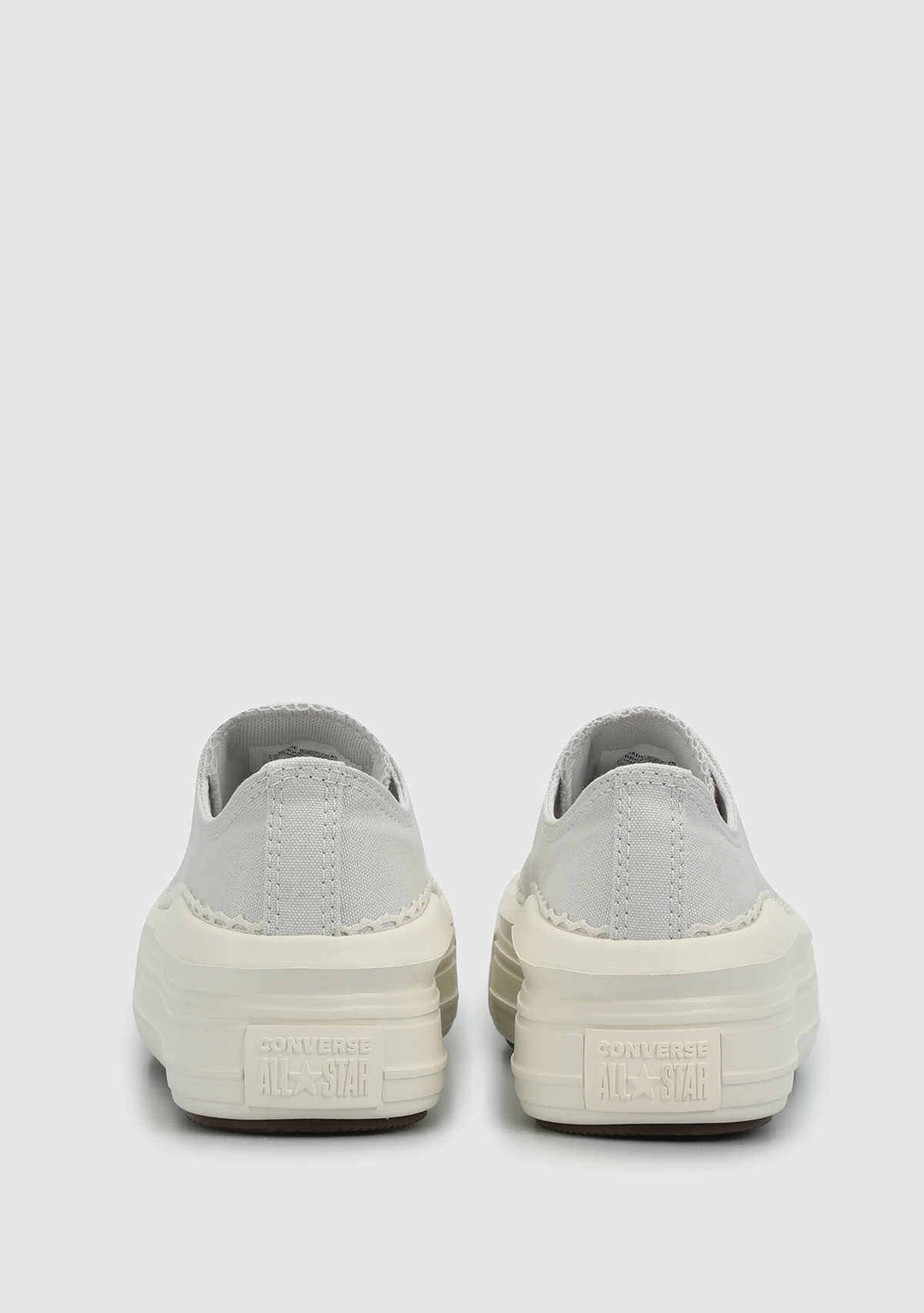 Chuck Taylor All Star Move Platform Frılls Gri Kadın Sneaker A15494C - Görsel 5