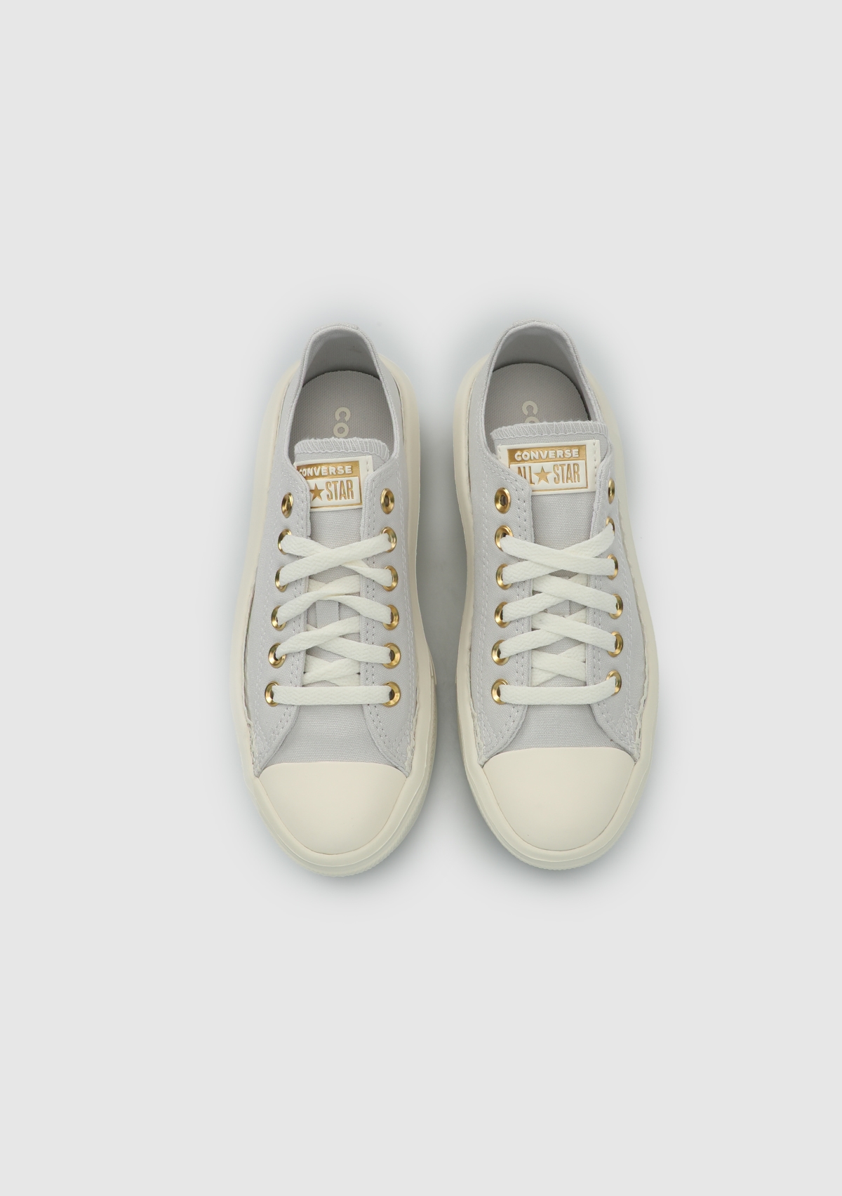 Chuck Taylor All Star Move Platform Frılls Gri Kadın Sneaker A15494C - Görsel 6