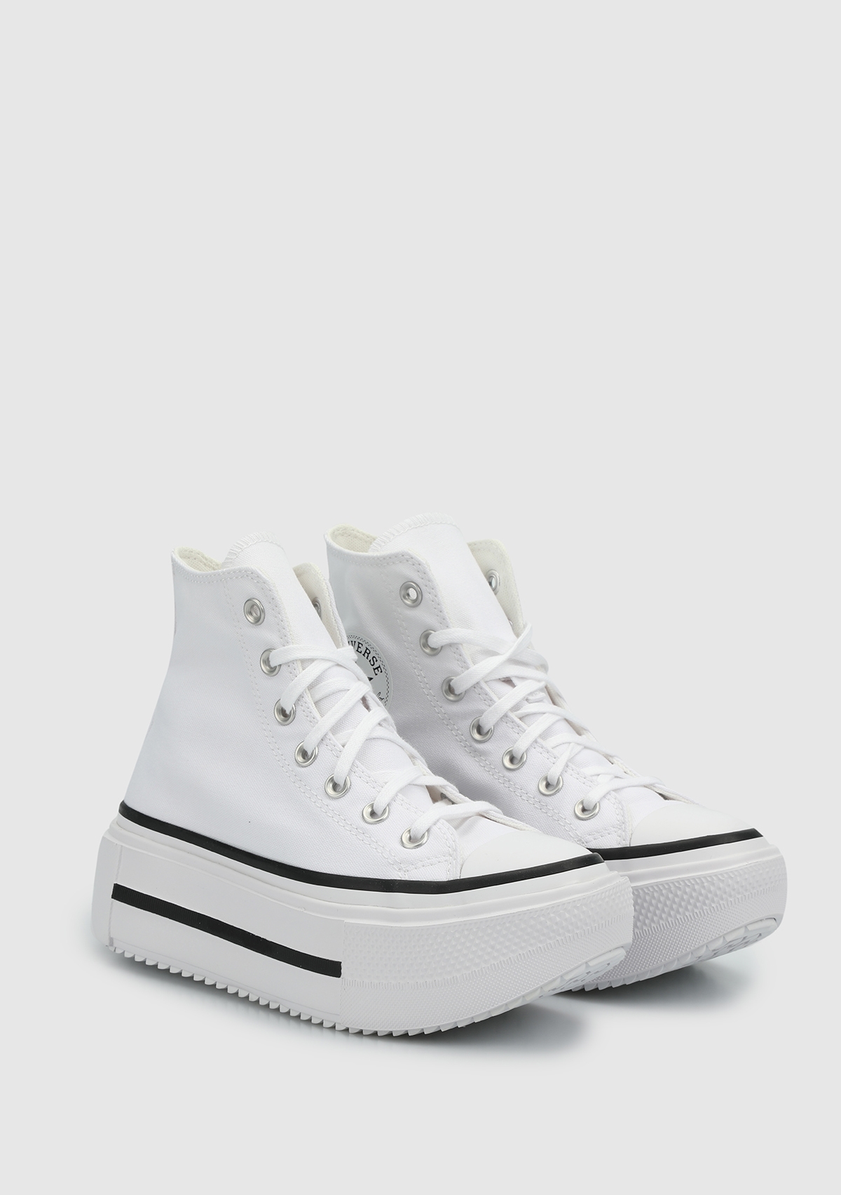 Chuck Taylor All Star Lıft Double Stack Beyaz Kadın Sneaker A12976C - Görsel 3
