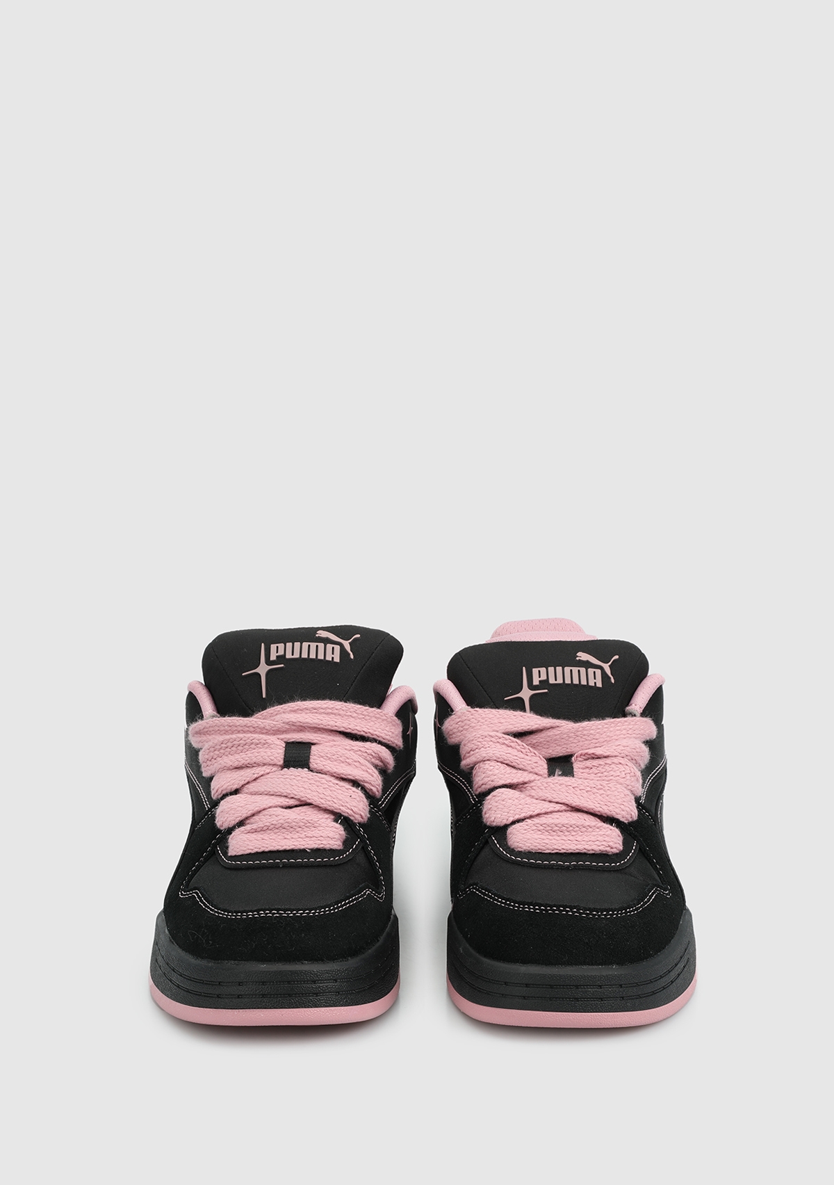 E6Park Luna Satin Princess Siyah Kadın Sneaker 40251402 - Görsel 4