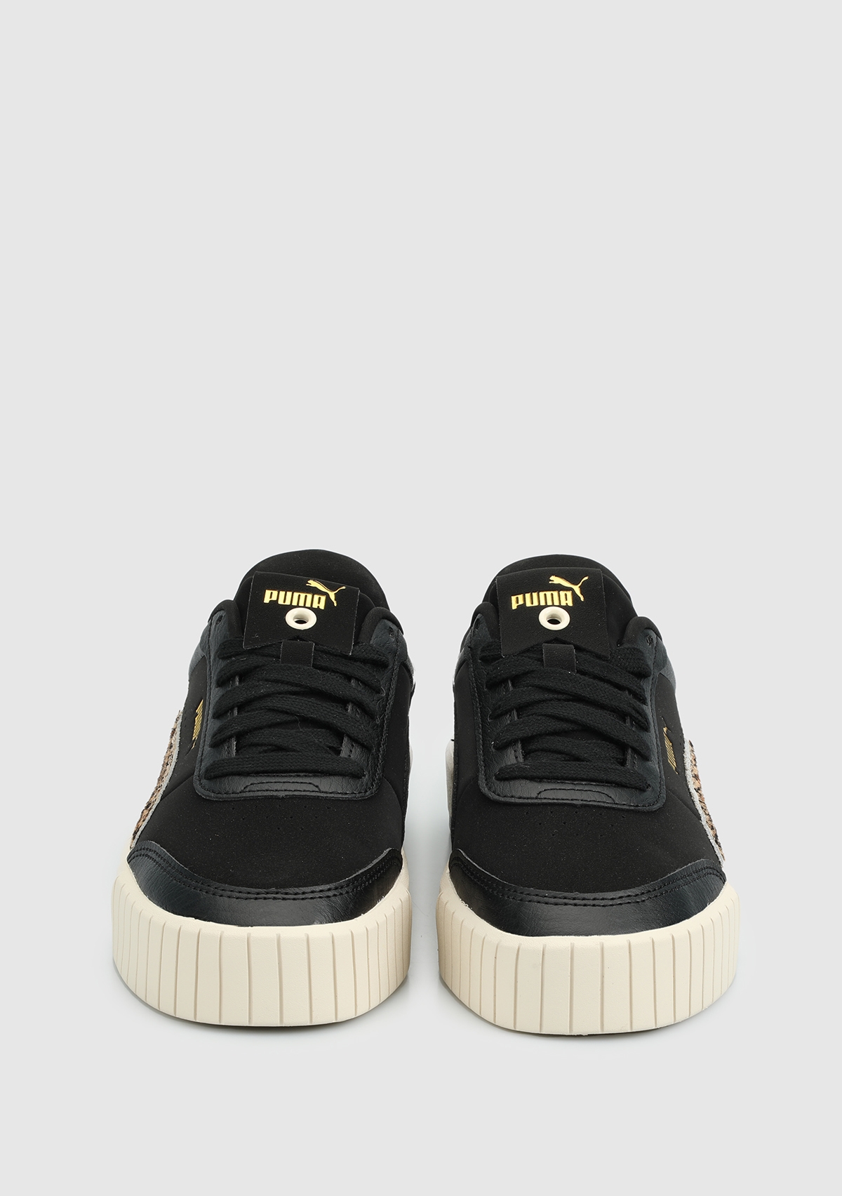 E6Carina Mia Animal Flair Siyah Kadın Sneaker 40351502 - Görsel 4