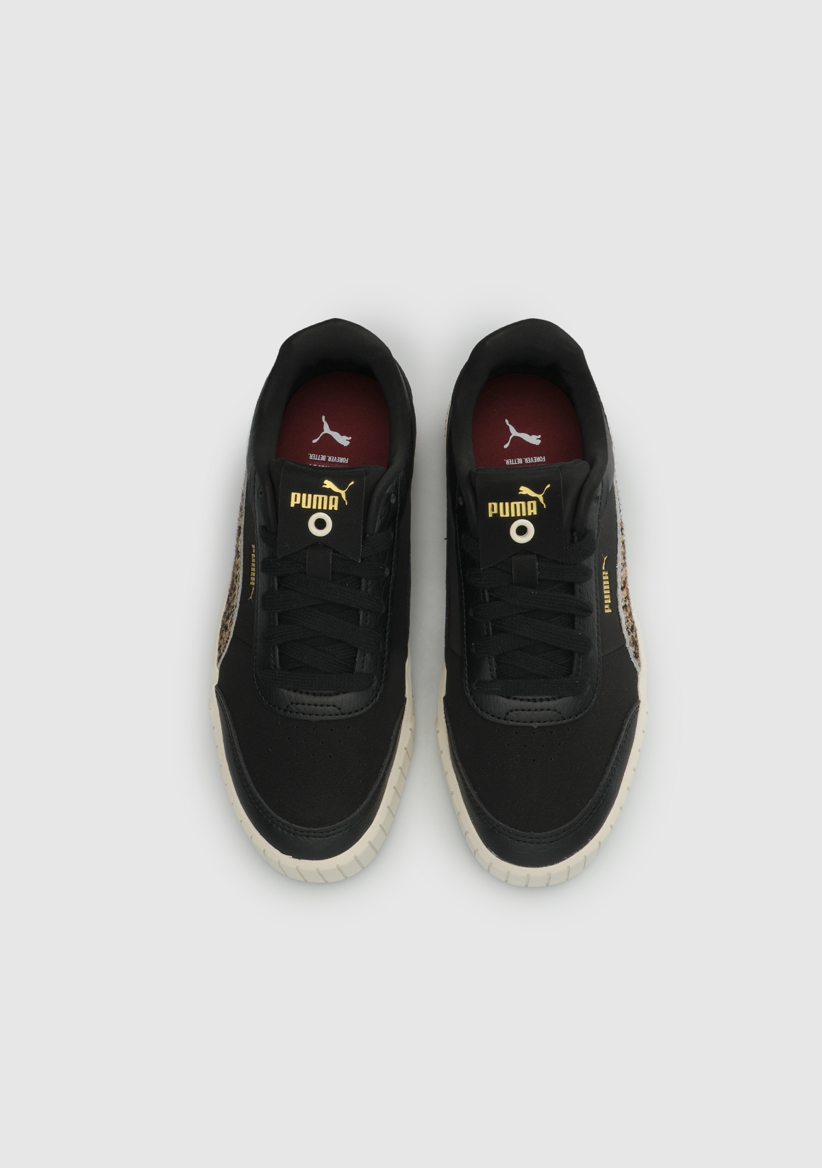 E6Carina Mia Animal Flair Siyah Kadın Sneaker 40351502 - Görsel 6