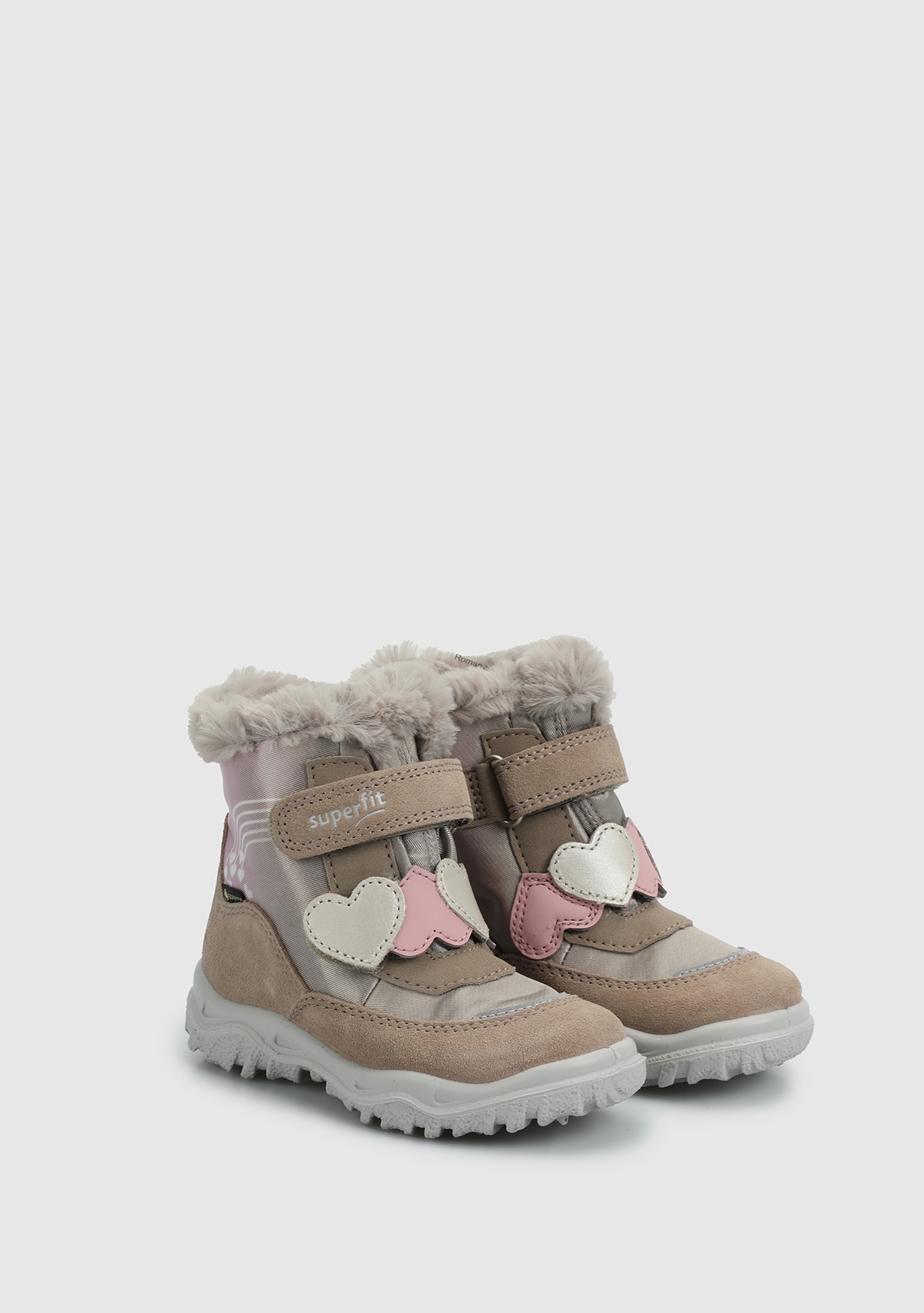 Bej Deri Kız Çocuk Outdoor Bot - Görsel 3