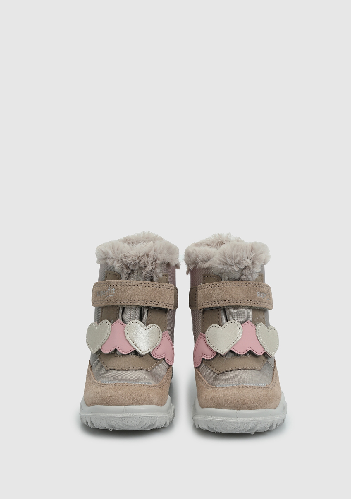 Bej Deri Kız Çocuk Outdoor Bot - Görsel 4