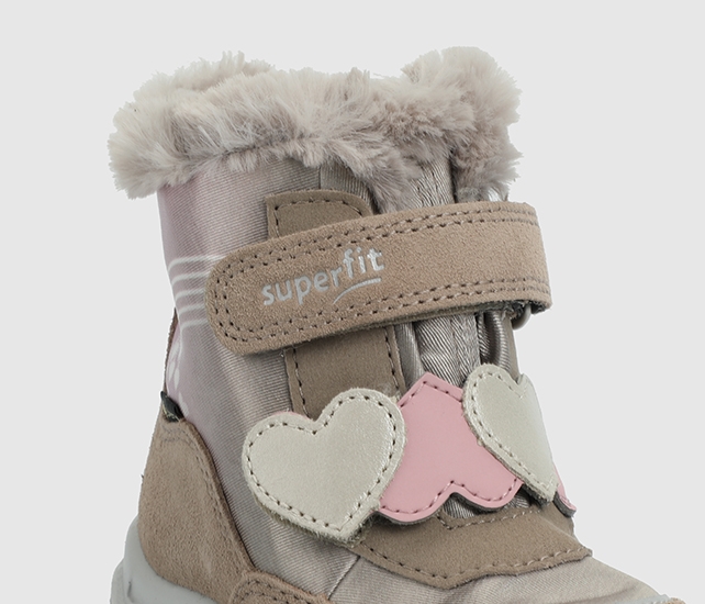 Bej Deri Kız Çocuk Outdoor Bot - Görsel 6