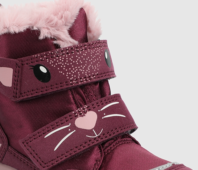 Kırmızı Kız Çocuk Outdoor Bot - Görsel 6