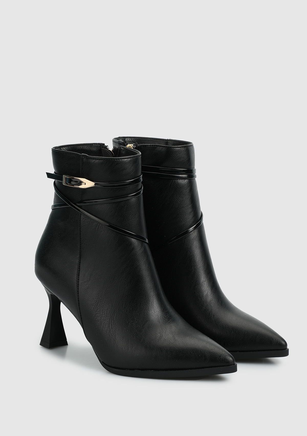 Siyah Kadın Bootie - Görsel 3