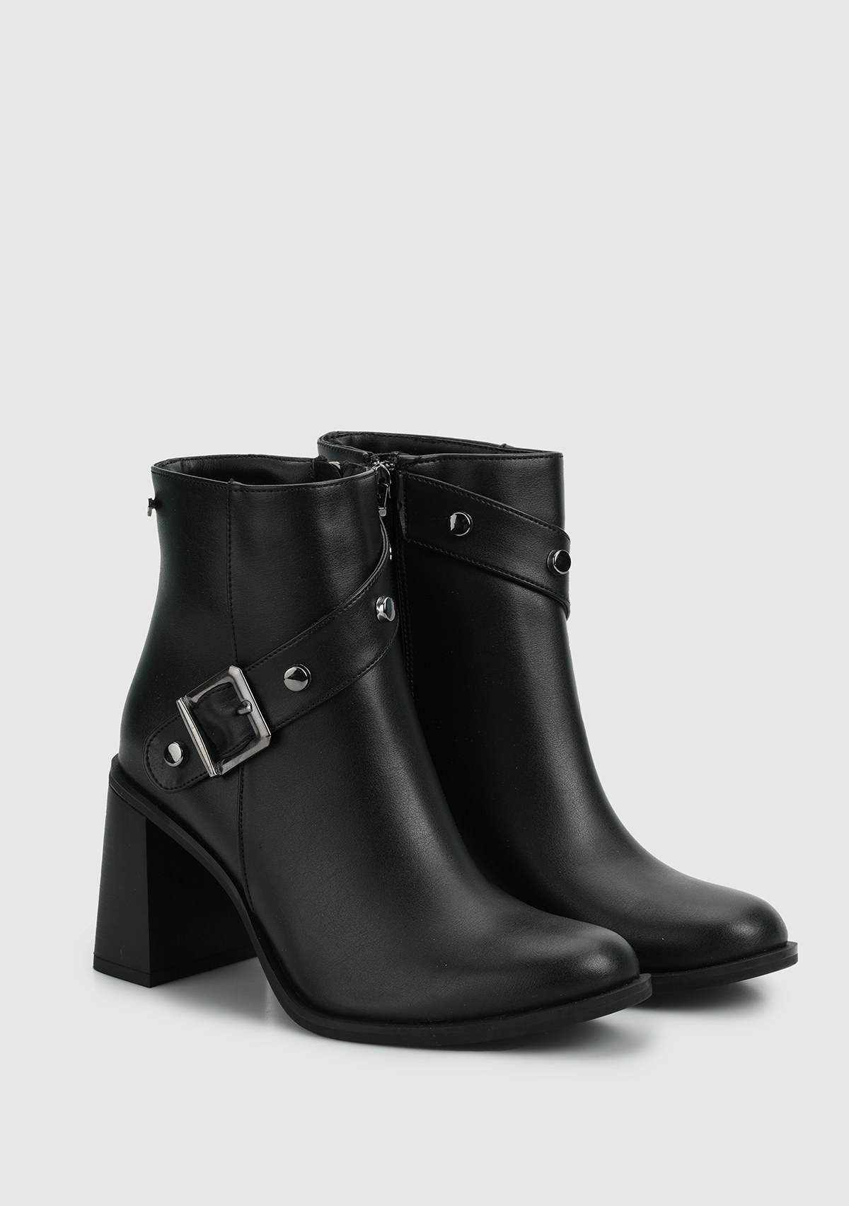 Siyah Kadın Bootie - Görsel 3