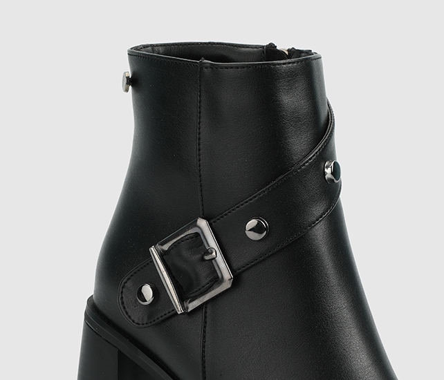 Siyah Kadın Bootie - Görsel 6