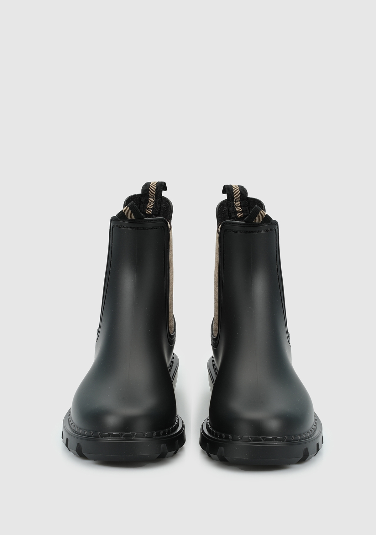 Bej Kadın Yağmur Botu - Görsel 4