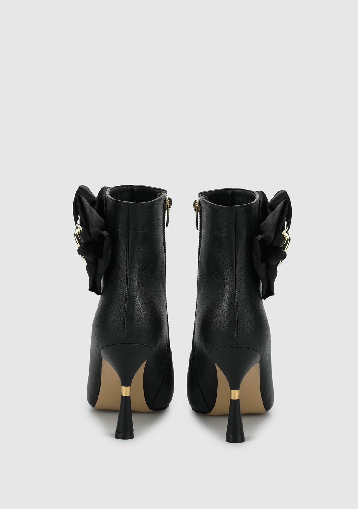 Siyah Kadın Bootie - Görsel 5