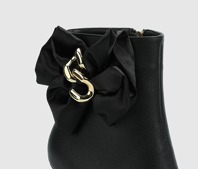 Siyah Kadın Bootie - Görsel 6