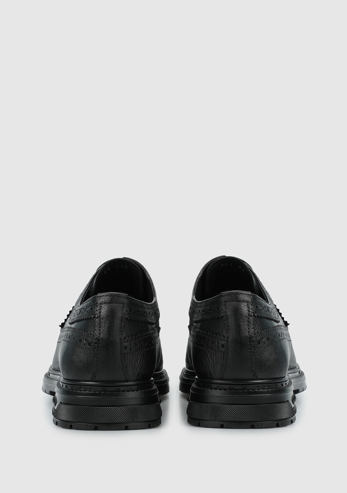 Siyah Deri Erkek Ayakkabı - Görsel 5