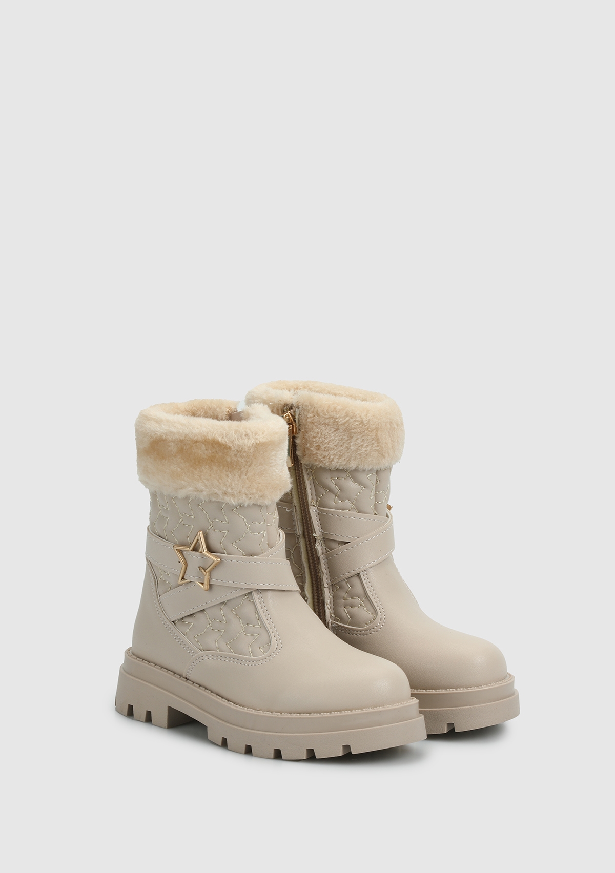 Bej Kız Çocuk Bot - Görsel 3