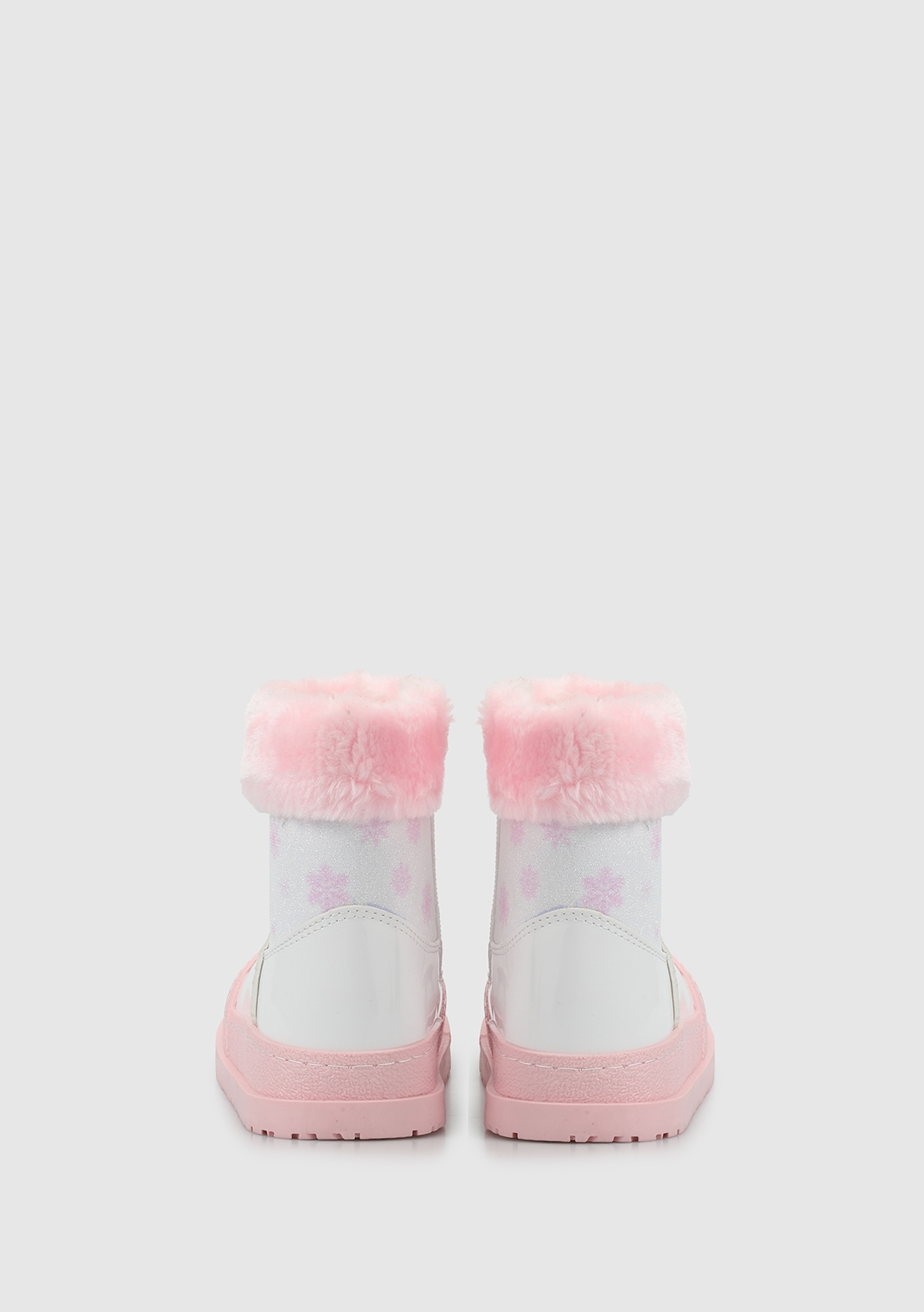 Beyaz-Pudra Kız Çocuk Bot - Görsel 5
