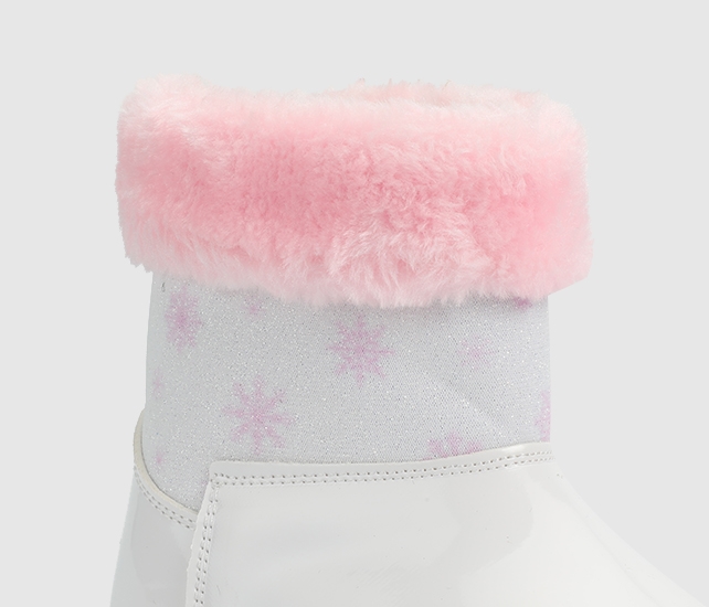 Beyaz-Pudra Kız Çocuk Bot - Görsel 6