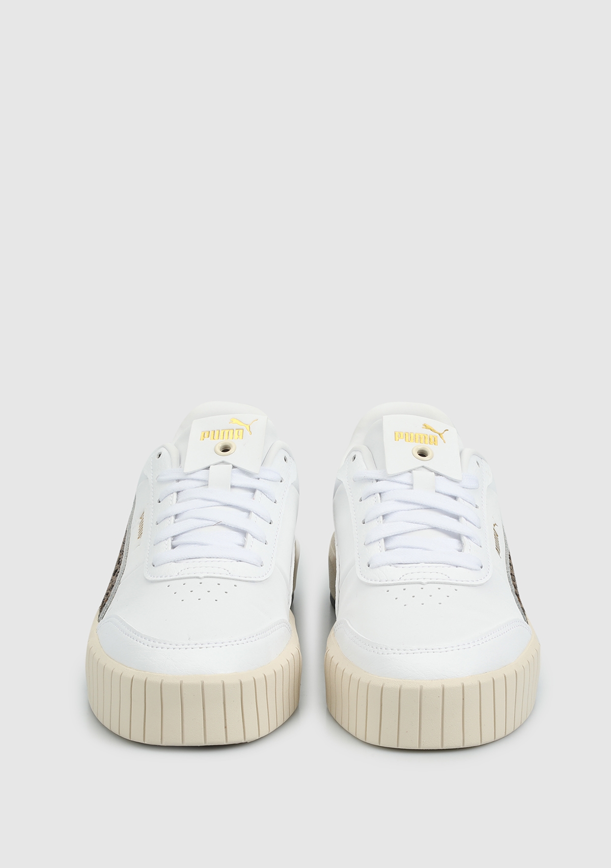 E6Carina Mia Animal Flair Beyaz Kadın Sneaker 40351501 - Görsel 4