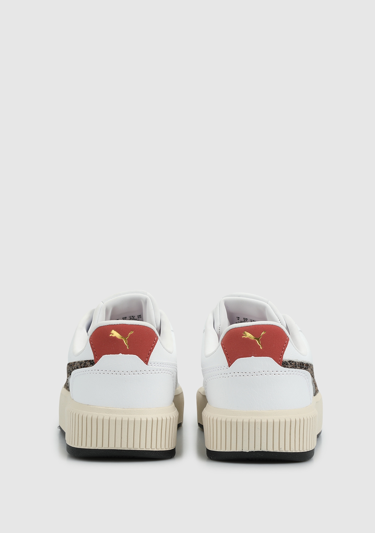 E6Carina Mia Animal Flair Beyaz Kadın Sneaker 40351501 - Görsel 5