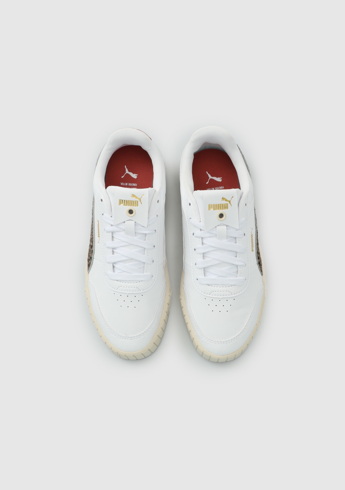 E6Carina Mia Animal Flair Beyaz Kadın Sneaker 40351501 - Görsel 6