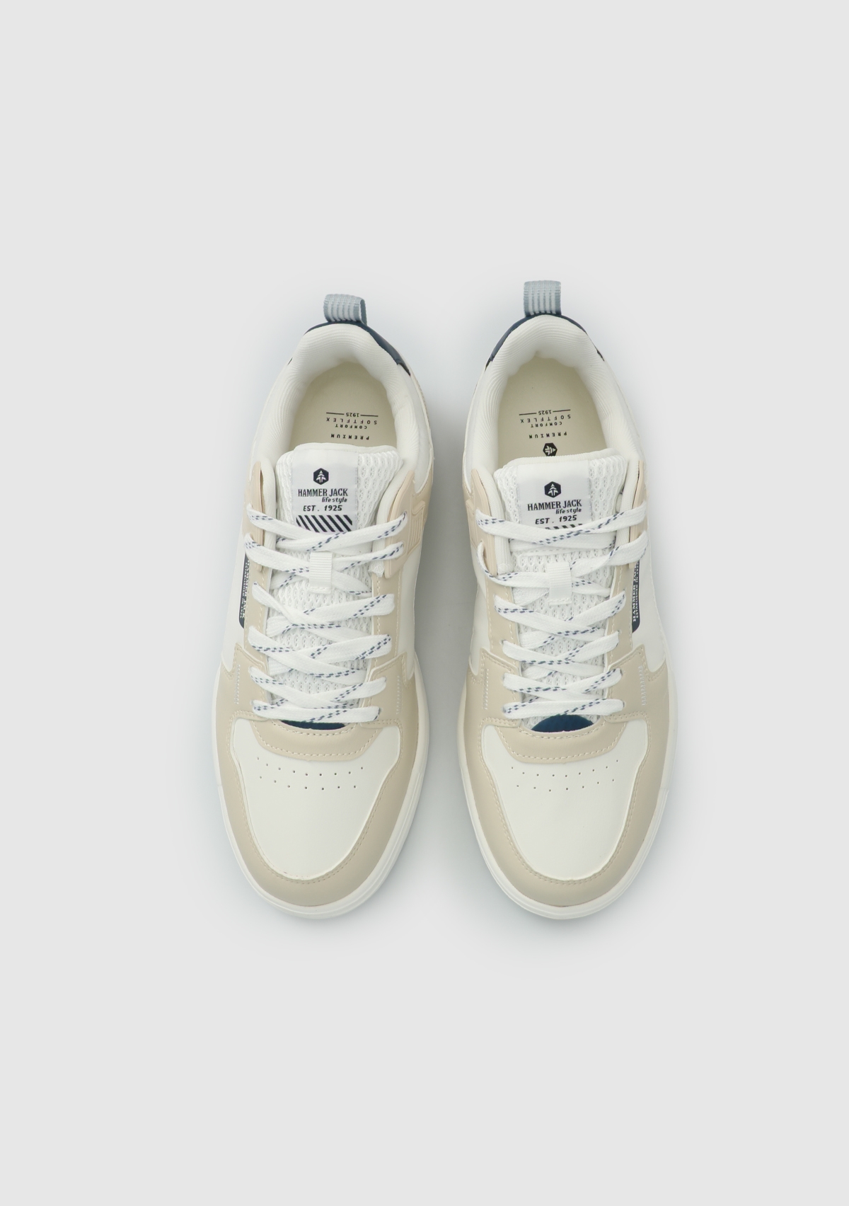 Bej-Siyah Erkek Sneaker - Görsel 6