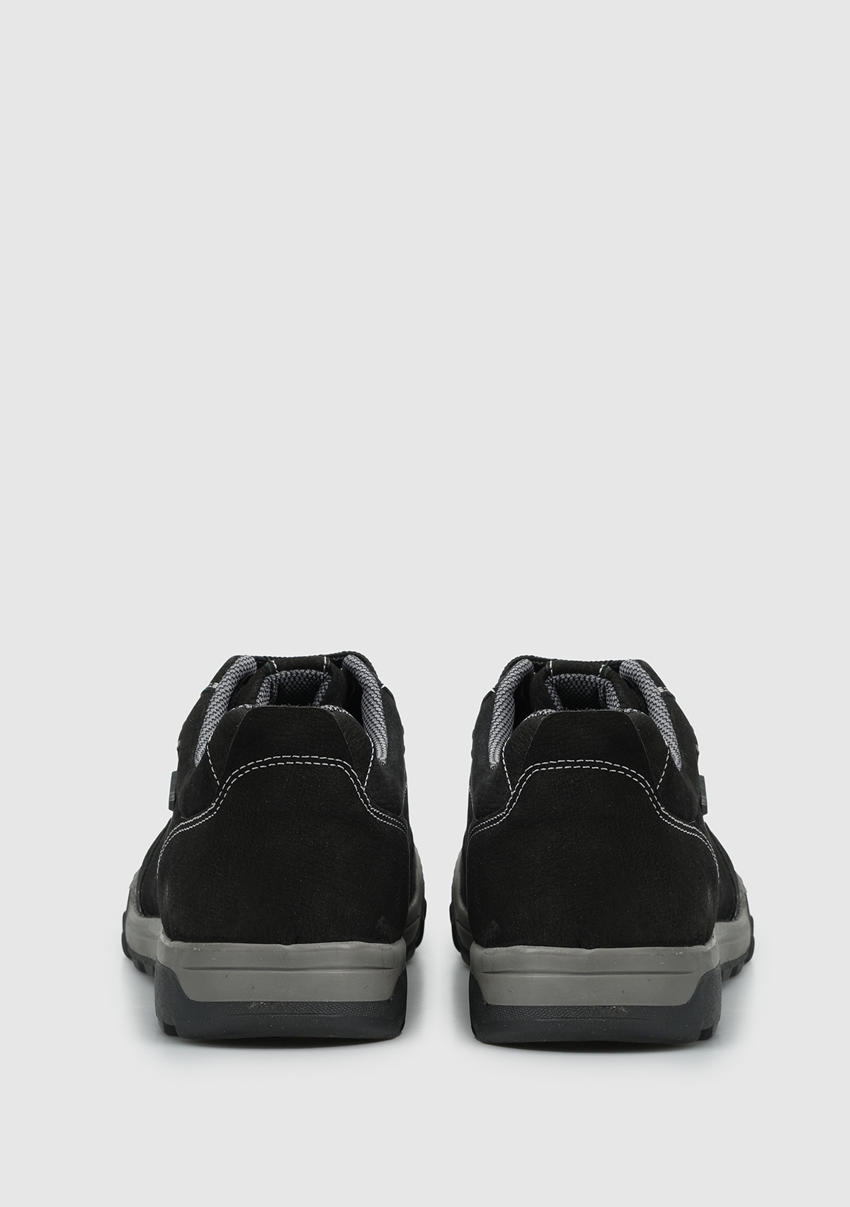 Siyah Deri Erkek Outdoor Ayakkabı - Görsel 5