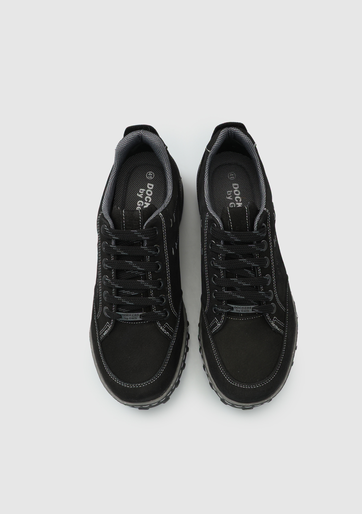 Siyah Deri Erkek Outdoor Ayakkabı - Görsel 6