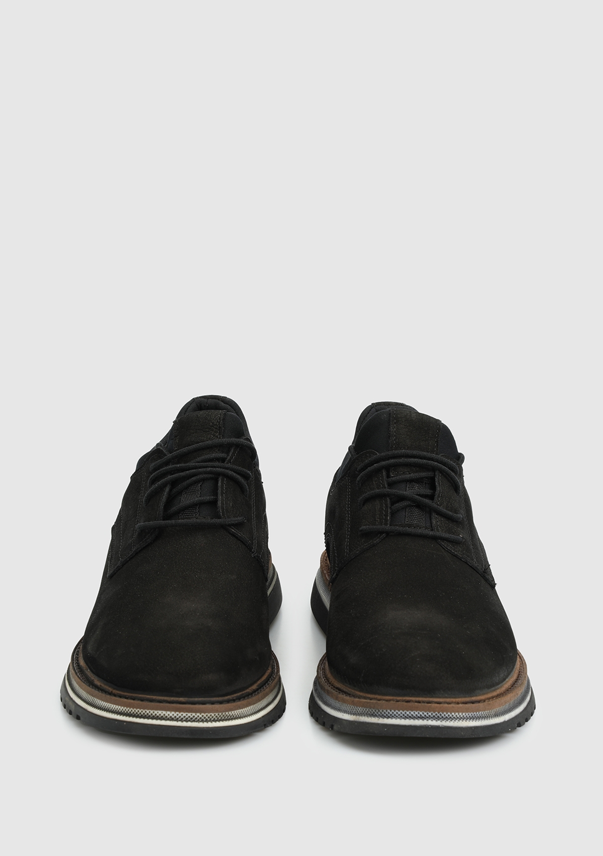 Siyah Deri Erkek Ayakkabı - Görsel 4