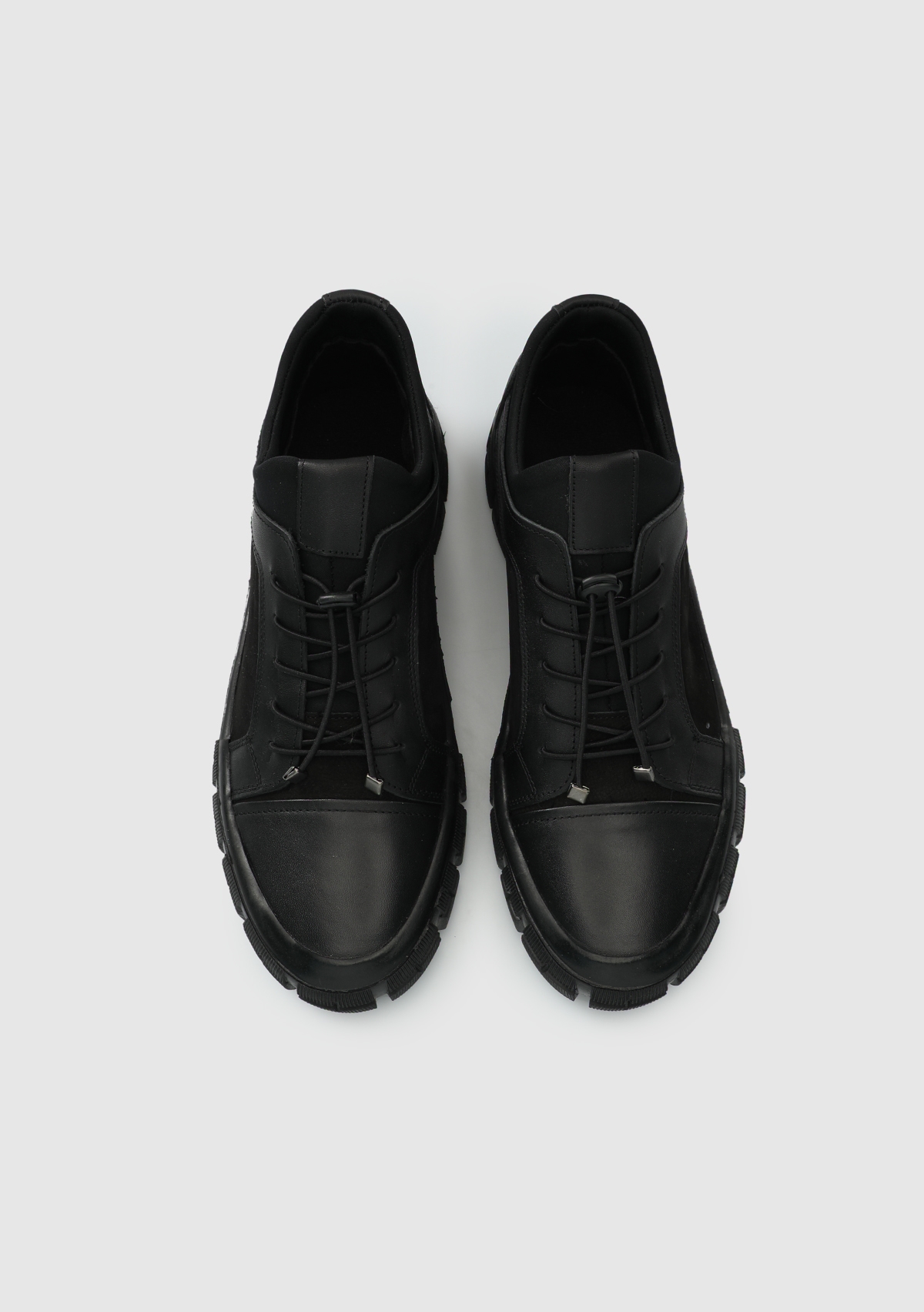 Siyah Deri Erkek Ayakkabı - Görsel 6