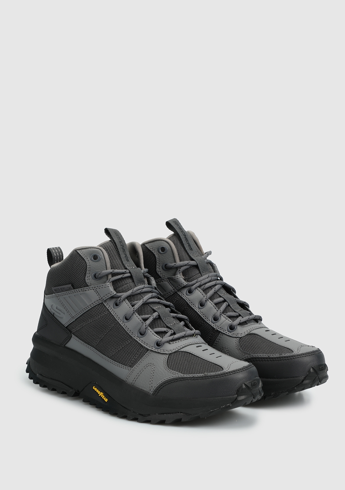 Gybk Skechers Bionic Trail - Flash Gri Erkek Sneaker 237104 - Görsel 3